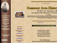 Tablet Screenshot of bessemerhistoricalsociety.com